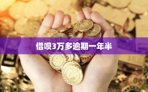 借呗3万多逾期一年半 借呗3万多逾期一年半