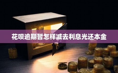 花呗逾期暂怎样减去利息光还本金