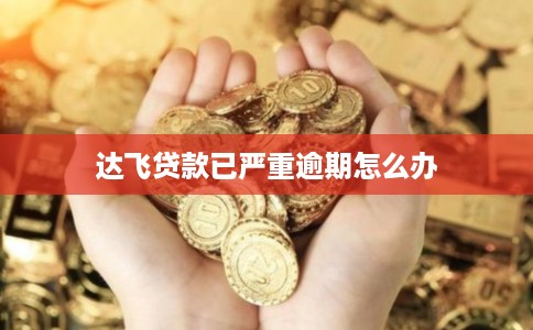 达飞贷款已严重逾期怎么办