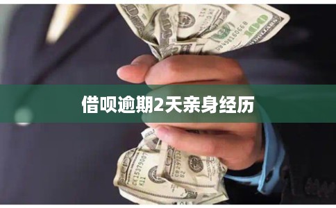 借呗逾期2天亲身经历