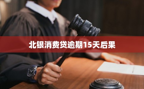北银消费贷逾期15天后果