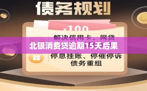北银消费贷逾期15天后果