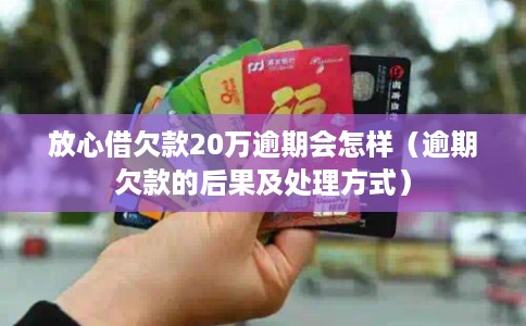 放心借欠款20万逾期会怎样(逾期欠款的后果及处理方式) 放心借欠款20万逾期会怎样(逾期欠款的后果及处理方式)