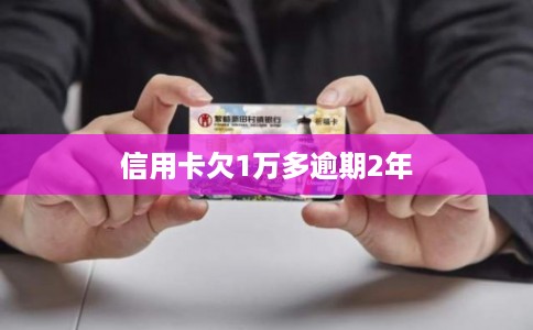 信用卡欠1万多逾期2年