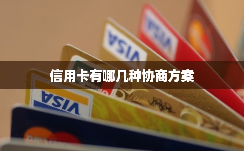 信用卡有哪几种协商方案