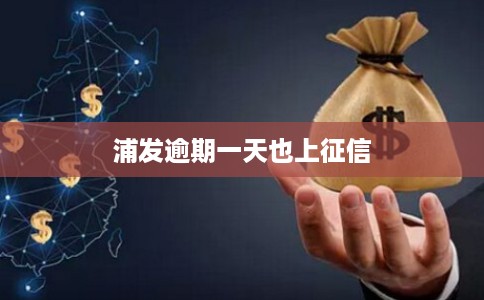 浦发逾期一天也上征信