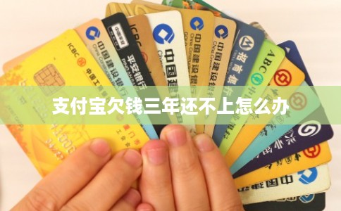 支付宝欠钱三年还不上怎么办