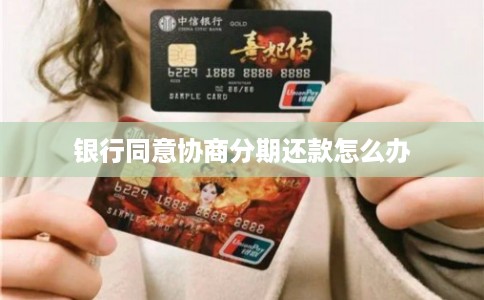 银行同意协商分期还款怎么办