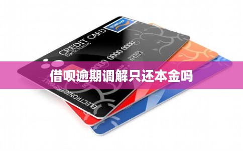 借呗逾期调解只还本金吗