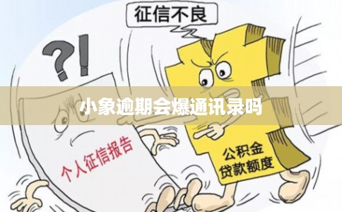 小象逾期会爆通讯录吗