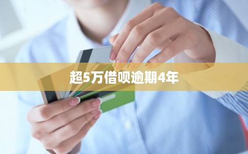 超5万借呗逾期4年