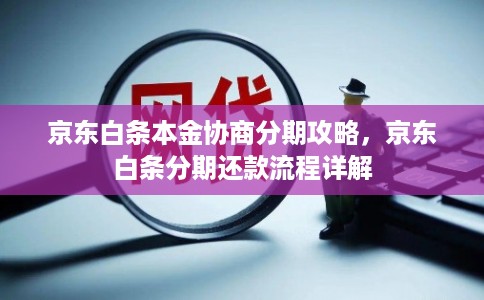 京东白条本金协商分期攻略，京东白条分期还款流程详解