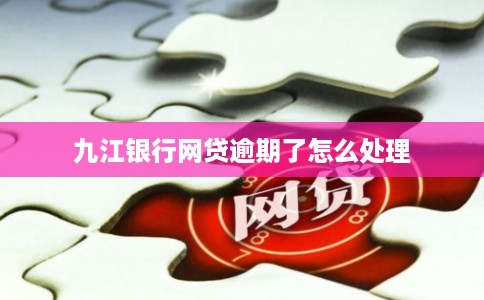 九江银行网贷逾期了怎么处理