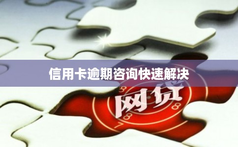 信用卡逾期咨询快速解决