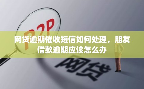 网贷逾期催收短信如何处理，朋友借款逾期应该怎么办