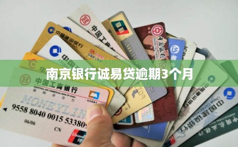 南京银行诚易贷逾期3个月
