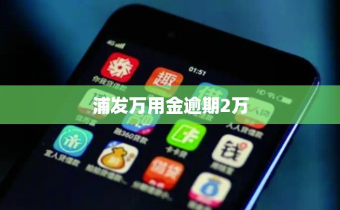 浦发万用金逾期2万 浦发万用金逾期2万
