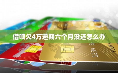 借呗欠4万逾期六个月没还怎么办 借呗欠4万逾期六个月没还怎么办