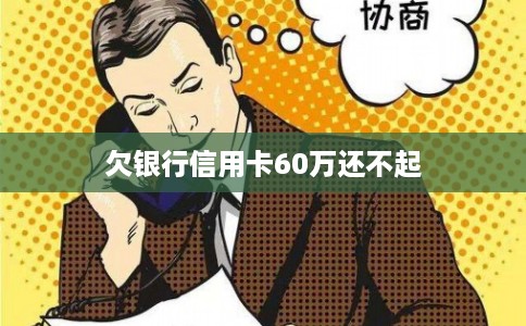 欠银行信用卡60万还不起