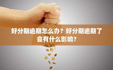 好分期逾期怎么办?好分期逾期了会有什么影响? 好分期逾期怎么办?好分期逾期了会有什么影响?