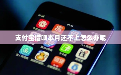 支付宝借呗本月还不上怎么办呢 支付宝借呗本月还不上怎么办呢