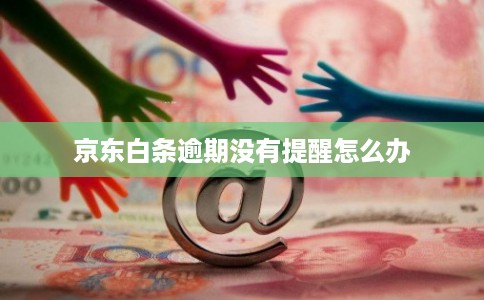 京东白条逾期没有提醒怎么办