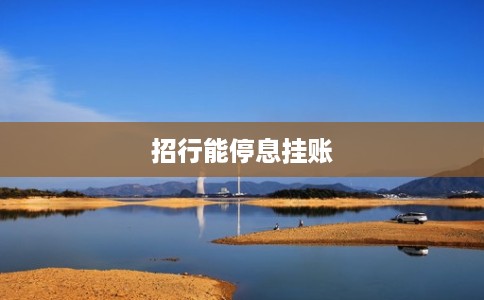 招行能停息挂账