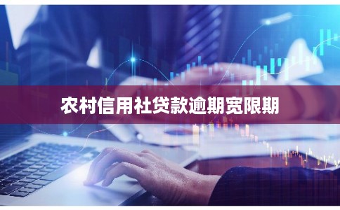 农村信用社贷款逾期宽限期