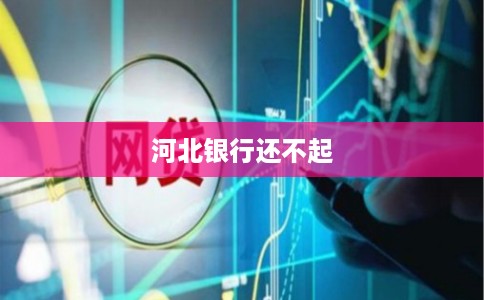 河北银行还不起 河北银行还不起