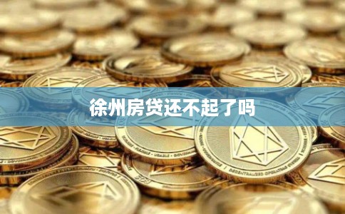 徐州房贷还不起了吗 徐州房贷还不起了吗