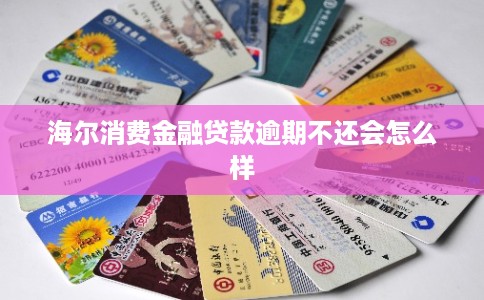 海尔消费金融贷款逾期不还会怎么样 海尔消费金融贷款逾期不还会怎么样