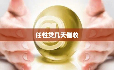 任性贷几天催收