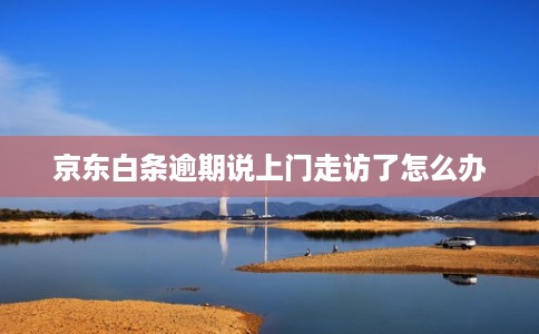 京东白条逾期说上门走访了怎么办 京东白条逾期说上门走访了怎么办