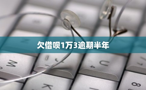 欠借呗1万3逾期半年 欠借呗1万3逾期半年