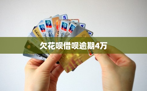 欠花呗借呗逾期4万