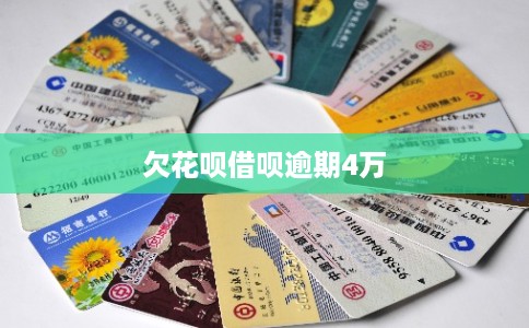 欠花呗借呗逾期4万