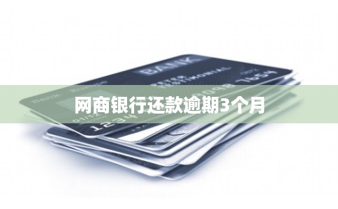 网商银行还款逾期3个月