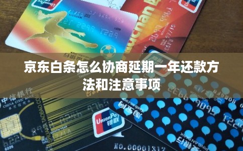 京东白条怎么协商延期一年还款方法和注意事项 京东白条怎么协商延期一年还款方法和注意事项