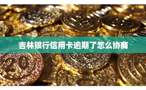 吉林银行信用卡逾期了怎么协商