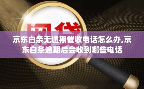 京东白条无逾期催收电话怎么办,京东白条逾期后会收到哪些电话 京东白条无逾期催收电话怎么办,京东白条逾期后会收到哪些电话