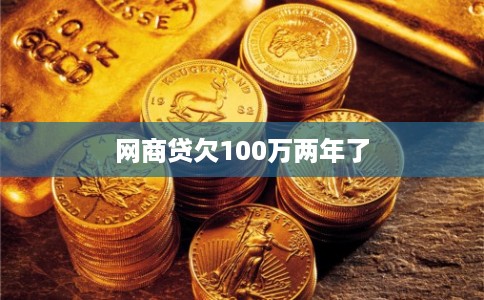 网商贷欠100万两年了