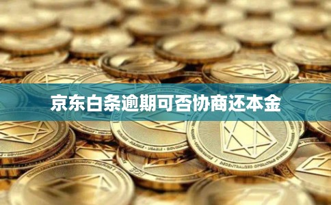 京东白条逾期可否协商还本金