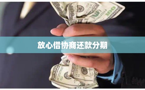 放心借协商还款分期