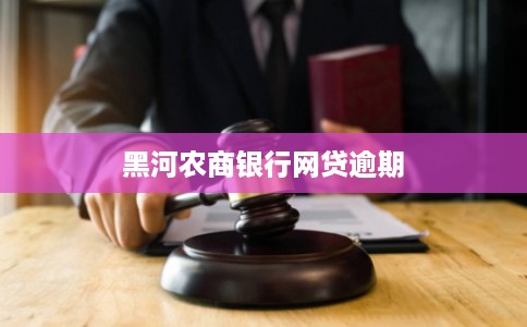 黑河农商银行网贷逾期 黑河农商银行网贷逾期