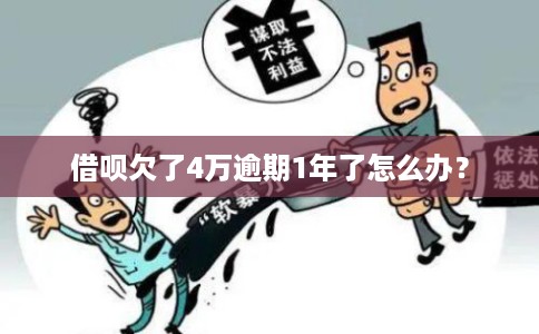 借呗欠了4万逾期1年了怎么办? 借呗欠了4万逾期1年了怎么办?