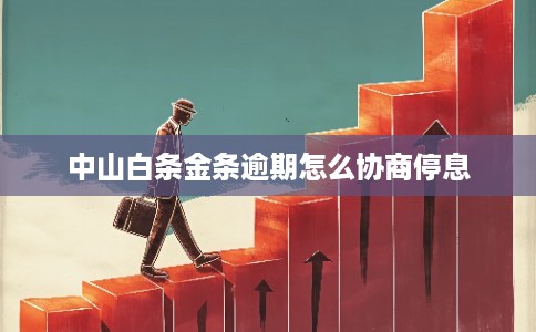 中山白条金条逾期怎么协商停息 中山白条金条逾期怎么协商停息