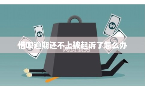 借呗逾期还不上被起诉了怎么办
