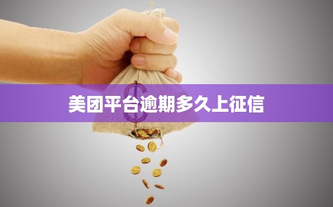美团平台逾期多久上征信