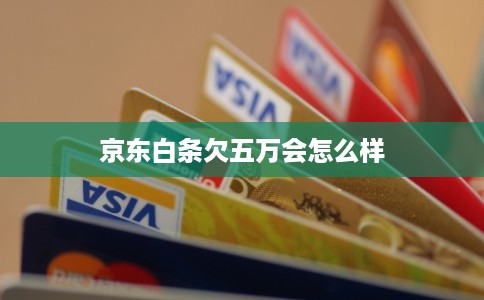 京东白条欠五万会怎么样 京东白条欠五万会怎么样