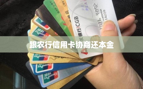跟农行信用卡协商还本金 跟农行信用卡协商还本金